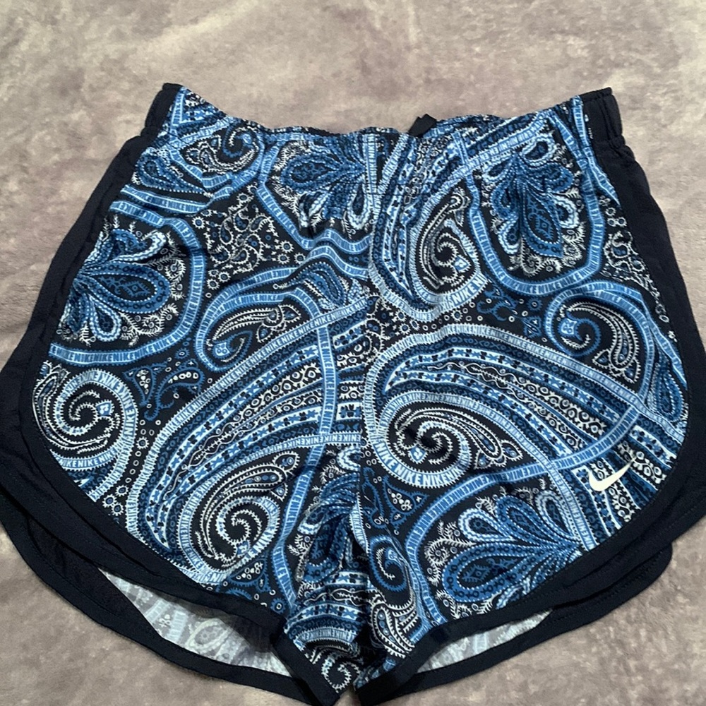 Nike athletic shorts.